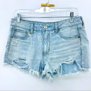 American Eagle Destroyed Denim Shorts